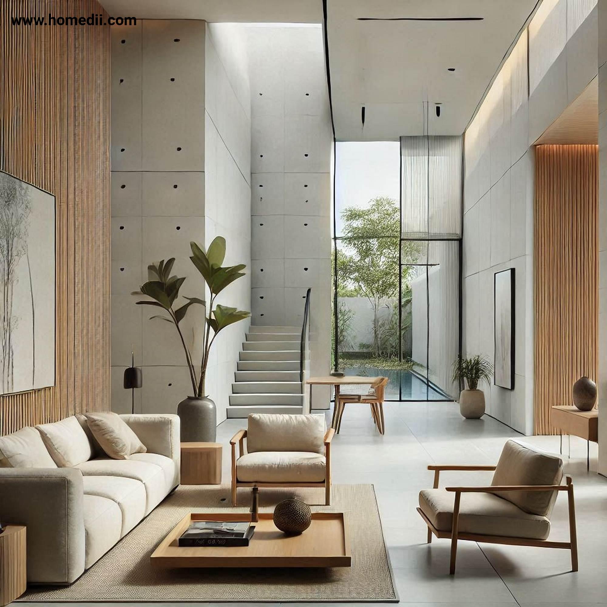 Modern Living Room - Incorporate Open Space with Open Space, Clear Pathways, Uncluttered Layouts!