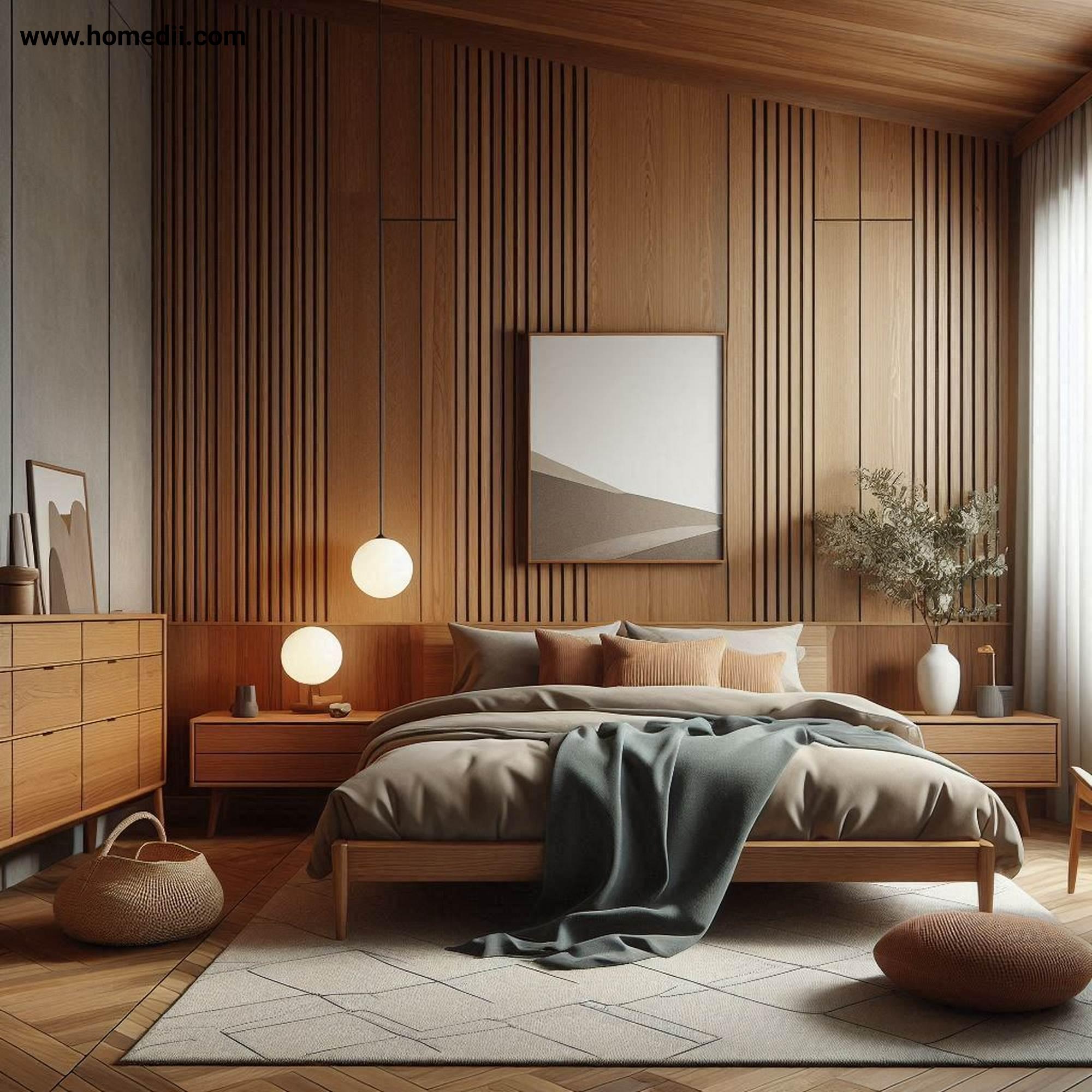Mid Century Bedroom Tips - Focus On Wooden Accents with Teak Furniture, Walnut Furniture, Oak Decor!